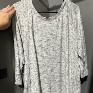 Maurice’s 2X 3/4 sleeve Heather Sweater